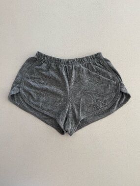 Brandy Melville Grey Salt & Pepper Dolphin Lounge Shorts – Size Small